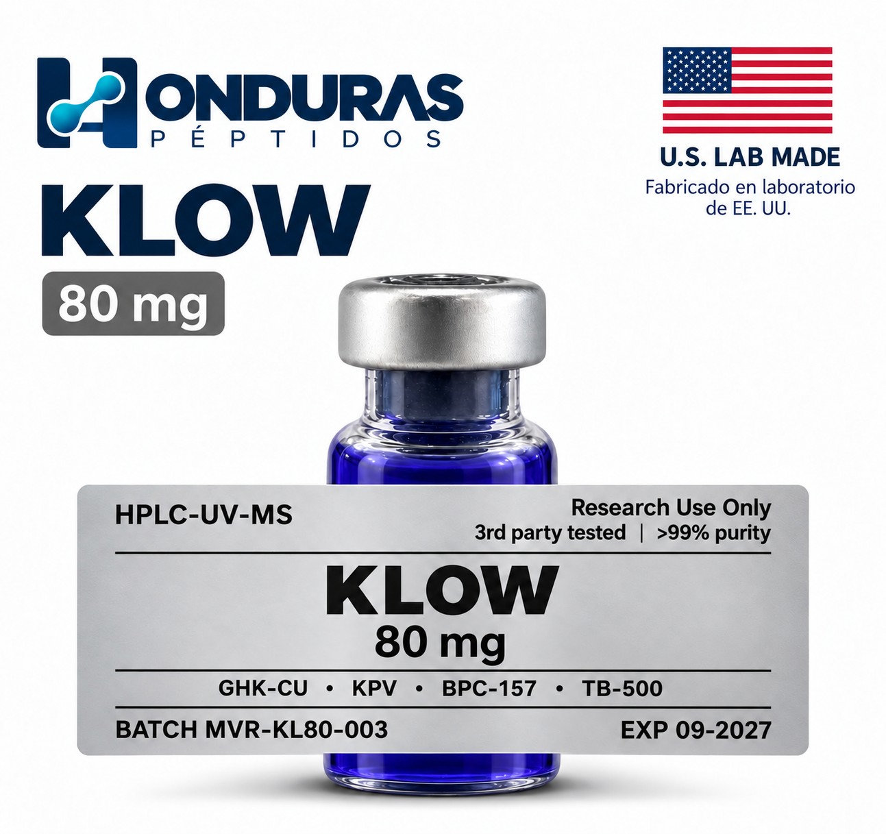 Vial KLOW 80 mg